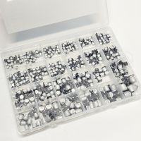 【YF】☇❐◄  Aluminum Electrolytic Capacitors SMD Assortment  400Pcs 24Value 1uF 1000uF 6.3V-50V with box