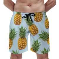 Summer Sports Swim Trunks Male Casual Hawaii Beach Shorts Fruit 3D Printed Board Shorts Swimsuit Bandage Loose Cool Ice Shorts