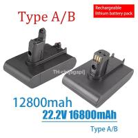 ForDyson 22.2V 12800/16800mAh Type A/B Li-ion Vacuum Battery forDyson DC35 DC45 DC31 DC34 DC44 DC31 Animal DC35 Animal （สต็อกสำเร็จรูป） agapi