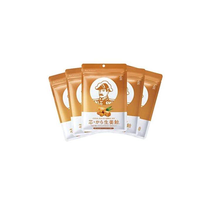 [Direct From Japan]MorishitaNittan CoreKara Ginger Candy (48g x 5