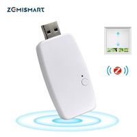 【SALE】 tpcnmw Zemismart Zigbee Dongle Tuya App ควบคุมสำหรับ Am15ผ้าม่านมอเตอร์ทำงานร่วมกับ Tuya Zigbee เกตเวย์ Hub มินิออกแบบสมาร์ทม่าน