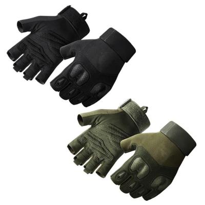 Mountain Bike Gloves Anti-Slip Fingerless Weightlifting Gloves Wear-Resistant Weightlifting Gloves Breathable Lifting Gloves Protective Work out Gloves for Women and Men Cross Training classy