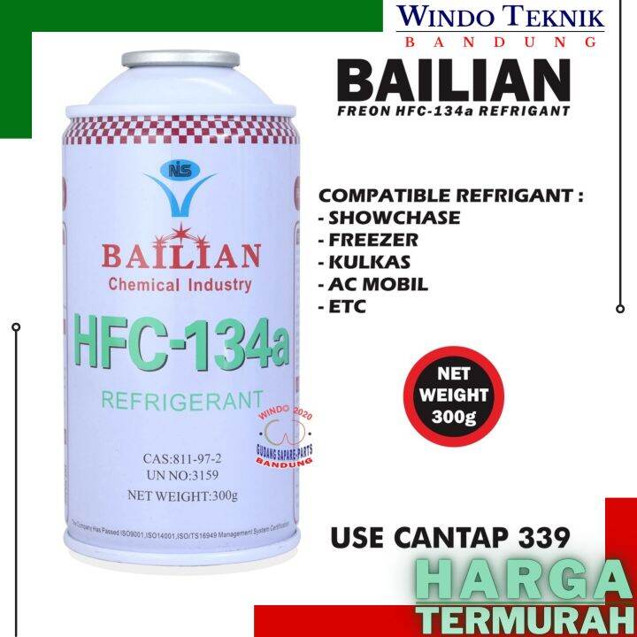 FREON BAILIAN R134A REFRIGANT PREON BAILIAN R134 A REFRIGANT / MOBIL
