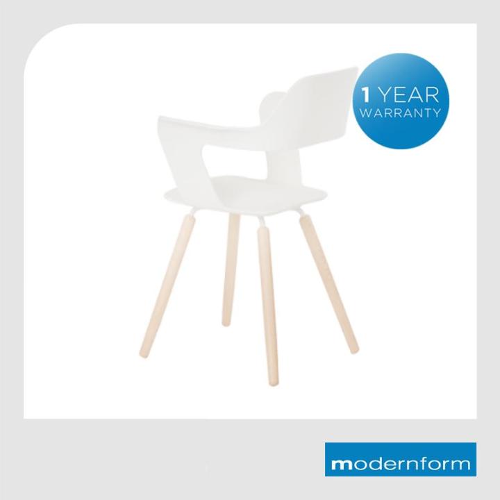 modernform-เก้าอี้เอนกประสงค์-เก้าอี้สุดยอดรางวัล-good-design-เก้าอี้ทำงาน-รุ่น-muse-สีขาว-เก้าอี้สัมมนาสีขาวทำให้ห้องสัมมนาดูกว้างไม่อึดอัดอีกต่อไป