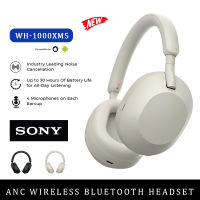 [รับประกัน 6เดือน] Sony WH-1000XM5 Wireless Noise Canceling Headphones หูฟัง เกมมิ่ง ไมโครโฟนในตัว for IOS/Android/PC หูฟังครอบหูไร้สาย Bluetooth 5.2  Over-The-Ear Bluetooth Headset 30 Hours of Battery Life Sony Wireless Headphones