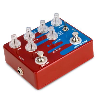 [มีในสต็อก] Caline CP-68 Distortion Delay Guitar Effect Pedal True Bypas