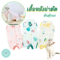 cut color pastel  dog sterilization cat back e Pet recovery Suit Pastel Color