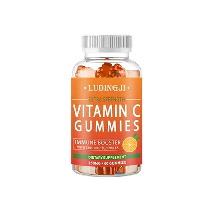 Vitamin C Gummies Chewable Dietary Supplement for Immune Support