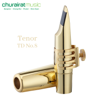 Saxophone Mouthpiece : Custom Tenor TD No.8 ปากเป่าแซกโซโฟน เทเนอร์ by Churairat Music