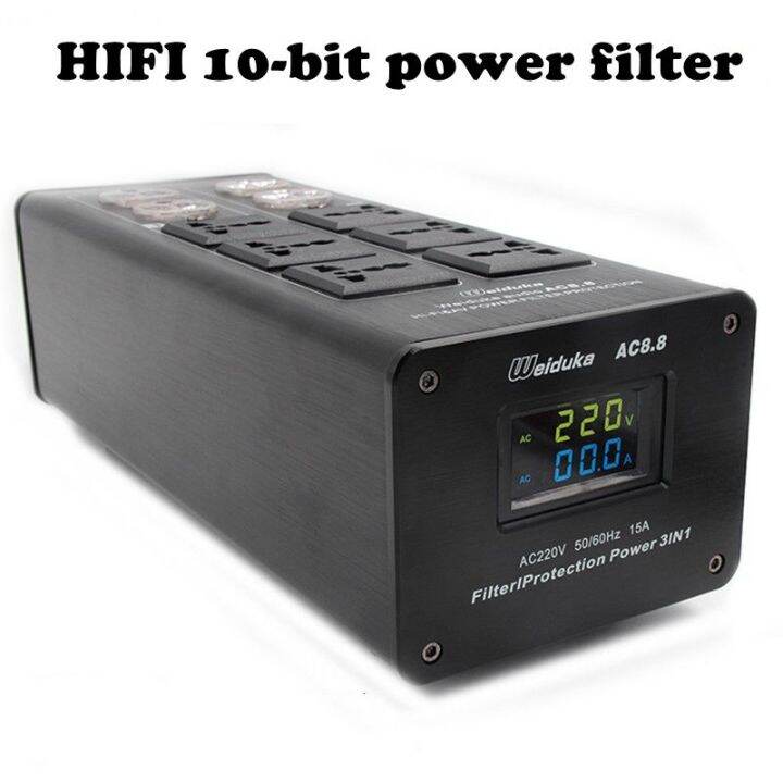 HIFI Audio Noise AC Power Filter Power Conditioner Power Purifier Surge
