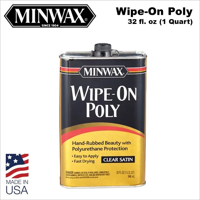 Minwax WipeOn Poly Finish, 32 fl oz (Quart) Lazada PH