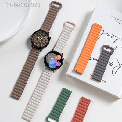 ✒♗ Magnetic Loop Strap For Samsung Galaxy Watch 5 4 40MM 44MM 4 Classic 42 46mm Silicone 20mm 22mm Band For Galaxy Watch 5 Pro 45mm