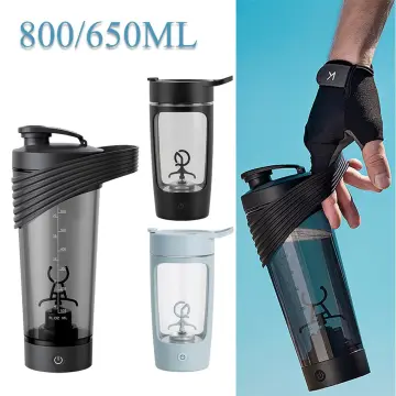 USB Electric Protein Shaker Bottle Portable 1200mAh Rechargeable Blender  Cup Multipurpose 650ml Mixing Cups for Fitness Workout