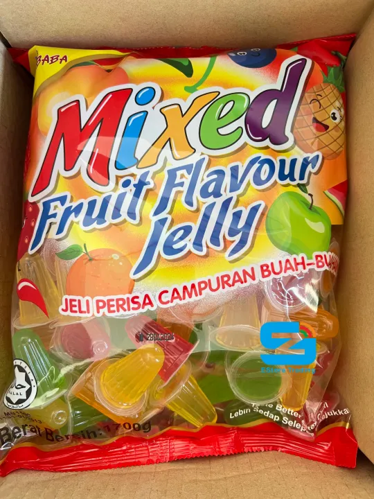 🔥 Mixed Fruit Flavour Jelly 1700g (Jeli Perisa Campuran BuanBuahan) Lazada