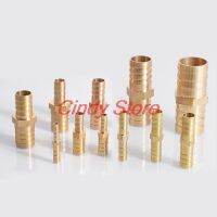 4 6 8 10 12 14 16 19 25mm Hose Barb Hosetail Straight Reducing Reducer Euqal Adapters Transfer Brass Pipe Fitting Water Gas Oil