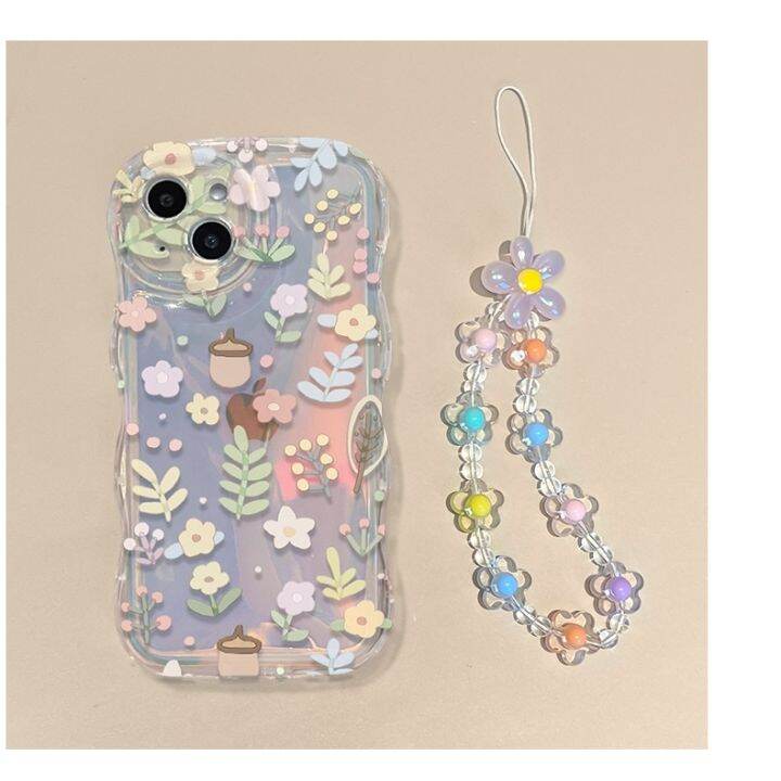 เคสโทรศัพท์มือถือแบบนิ่ม-ใส-กันกระแทก-ลายดอกไม้-หลากสี-สําหรับ-iphone-11-pro-max-12-13-14-pro-max-7-8-plus-se2020-xr-xs-max-xs-plus-max