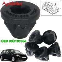 Apktnka 6 Pcs สำหรับ Audi A3 A4 A6 Octavia VW Polo Golf Jetta Seat รถเครื่องยนต์ฝาครอบ Grommet Pulg Socket OE #03G103184