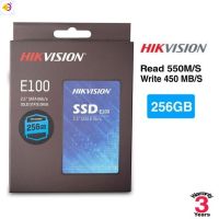 ลด 50% (พร้อมส่ง)256GB SSD (เอสเอสดี) HIKVISION E100 SATA III 6 Gb/s 2.5 R550MB/S W450MB/S ประกัน 3 ปี