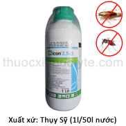 Thuốc xịt muỗi y tế Icon 2.5sc 1000ml Syngenta thuốc diệt muỗi không mùi