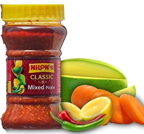 Nilons classic mixed pickle 500 gm.