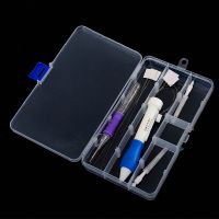 【YF】 Sew Needle for Embroidery Carpet Knit Punch Kit Needlework Stitching Set Knitting Needles Pen Sewing Tools