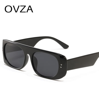 แว่นตาแฟชั่น OVZA สำหรับผู้หญิง2023แว่นกันแดดที่ช่วยป้องกันแสง UV คลาสสิก S6084ผู้ชาย