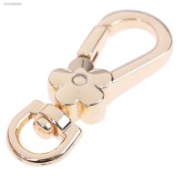 ☈♗๑ 1pc Handbags Clasps Handle Flower Lobster Metal Clasps Swivel Trigger Clips Snap Hooks Bag Key Rings Keychains Bag Accessories