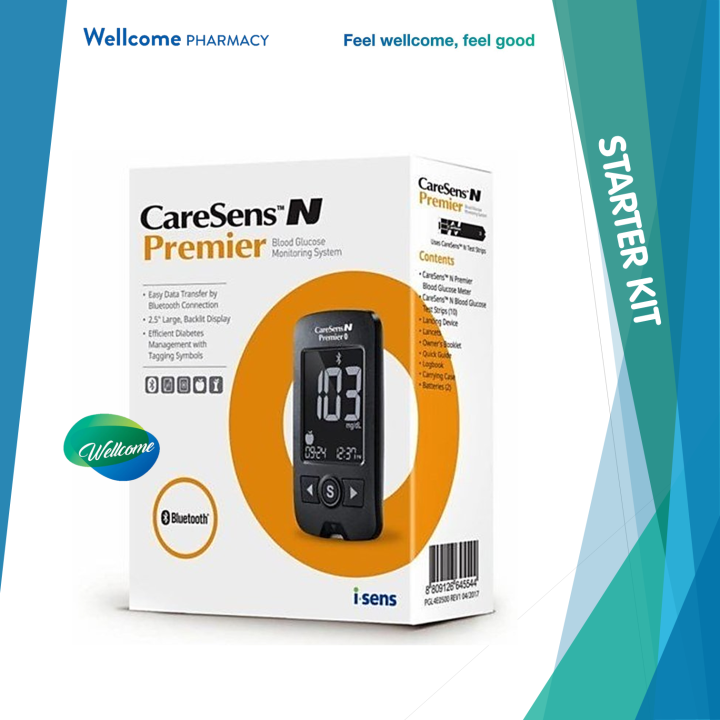 CareSens N Premier Bluetooth Blood Glucose Monitoring System | Lazada