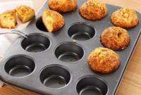 ถาดอบขนมคัพเค้ก กะทะอลูมิเนียมเคลือบเทปล่อน/non-stick Deep Jumbo 12-Hole Cupcake Muffin Pan