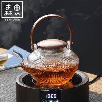 □☢ High Temperature Resistant Teapot Wooden Kitchen Accessories - Large-capacity Glass - Aliexpress