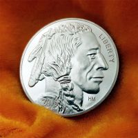 【YD】 US Troy Ounce Plated Coin Bullion Round Coins