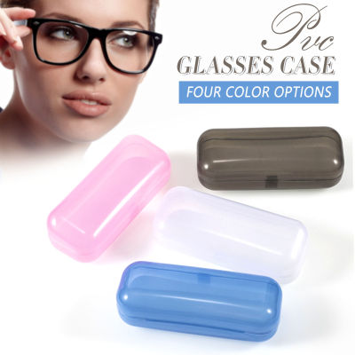 กล่องจัดการเพื่อเดินทางเคสแว่นตากันแดดผาปิดแบบกระดุมคลาสสิกและน้ำหนักเบาเคสแว่นตาโปร่งใส