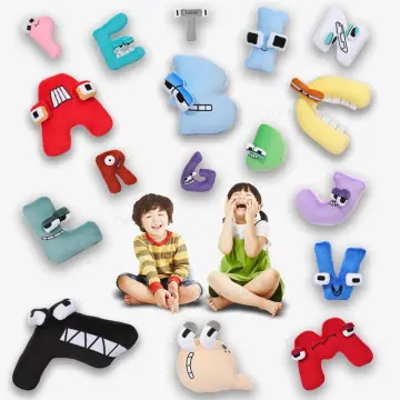 Alphabet Lore Plush Toys 0-9 Number Animal Plushie Education Numberblock  Doll For Kids Children Christmas Xmall Gift