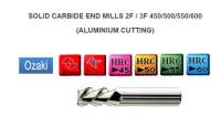 ดอกเอ็นมิล คาร์ไบด์ 2ฟัน,3ฟัน 3-12 มม. *พร้อมส่ง* CARBIDE END MILLS(ALUMINIUM CUTTING)2F/3F CT26O