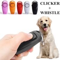 2 In 1 Dog Clicker Training Whistle Trainer Stop Barking Aid with Supplies