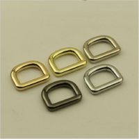 【CW】 10pcs/lot new luggage hardware accessories bag shoulder strap link inner diameter 1.6cm die-casting seamless D-ring buckle