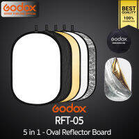 Godox Reflector RFT-05 5in1 - Oval Reflecter วงรี 5 in 1 - 60*90 , 80*120 , 120*180 cm.