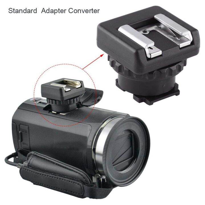 camcorder-portable-standard-adapter-easy-use-video-mini-multi-interface-hot-shoe-converter-durable-dv-for-sony-camera-accessory