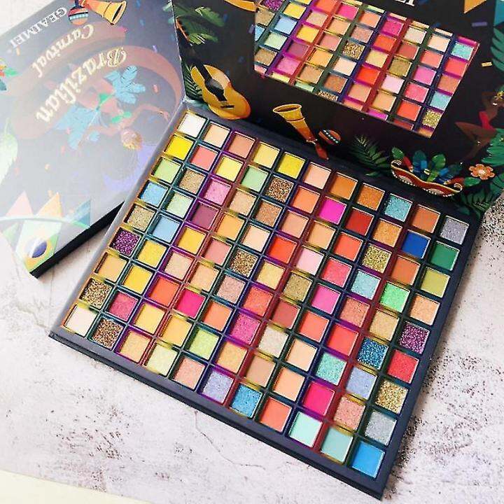 Mega 99 Color Brazilian Carnival Eyeshadow Palette Lazada