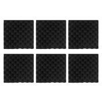 6pcs 30X30X4CM Soundproofing Acoustic Foam Tiles Noise Sound-Absorbing