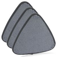 ✥⊕ 3Pcs Triangle Mop Replacement Pads Microfiber Mop Replacement Heads for Wet Dry Reusable Washable Mop Pads Replacement Pads