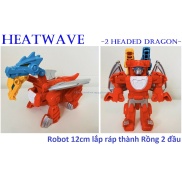 Heatwave 2 heads dragon - Action figure - Transformers - Rescue Bot