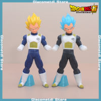 19ซม. Banpresto Clearise Action Figure Series ตัวเลข Super Saiyan Vegeta Son Gohan Vegetto สะสม PVC ของเล่น