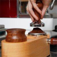 ปฏิทินทำจากไม้ที่อัดกาแฟ Holder Barista กาแฟเอสเพรสโซ Tampering Latte Art ปากกา Tamper ผู้ถืออุปกรณ์เสริมสำหรับชงกาแฟ