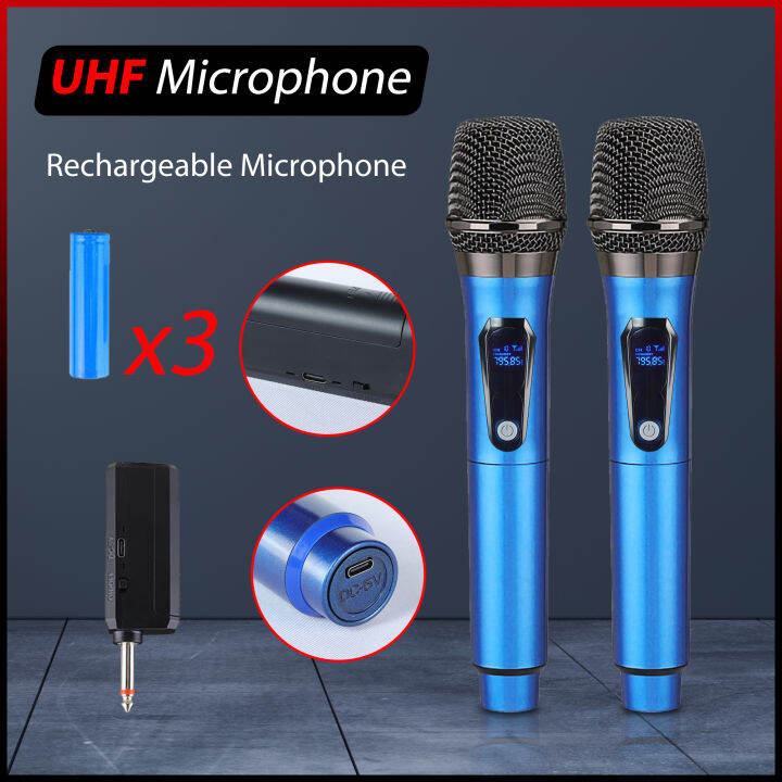 Wireless Microphone Uhf Wireless Microphone Handheld Microphone