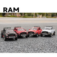 D Iecast 1:32อัลลอยรุ่นรถ Dodge RAM รถกระบะ Miniaturefor เด็กคริสต์มาสของเล่นสะสมรถบรรทุกโลหะยานพาหนะเด็กของขวัญใหม่