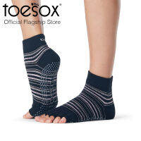 ToeSox โทซอคส์ ถุงเท้ากันลื่น Ankle เปิดนิ้วเท้า