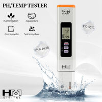 PH Meter ปากกาวัดค่า pH HM Digital วัดค่าน้ำ วัดค่า pH แม่นยำ กันน้ำ PH-80