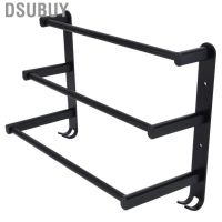 Dsubuy Bathroom Towel Rack Bath Towel Bar Wall Mounted  for Balcony TH