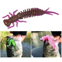 【CW】 10pcs/lot Worm Soft Lures 55mm 75mm 10mm Fishy Smell Jig Silicone Bait Freshwater Swimbait Bass Pike Pesca Tackle